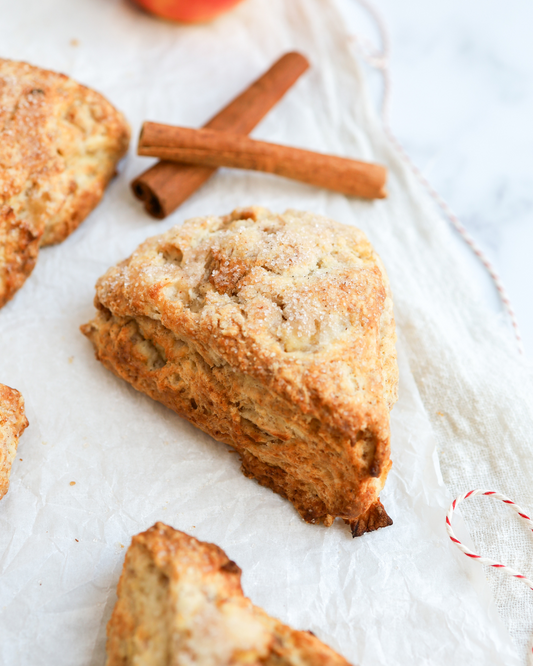 Appel kaneel scones