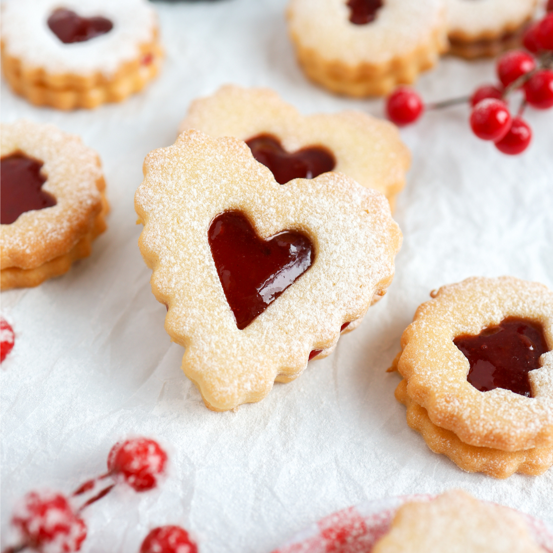 Kerst sandwich koekjes